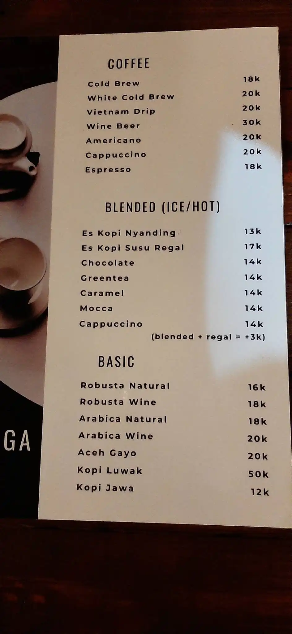 KENANGA Pawon & Coffee