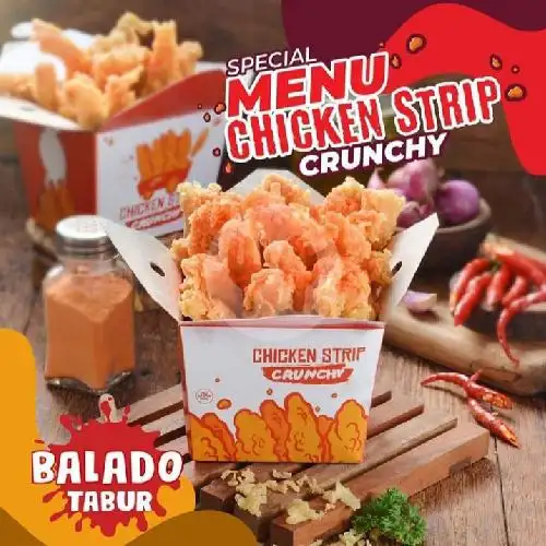 Gambar Makanan Chicken Strip Crunchy, Gunung Nona 9