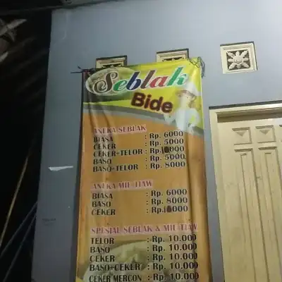 Warung Seblak Bide