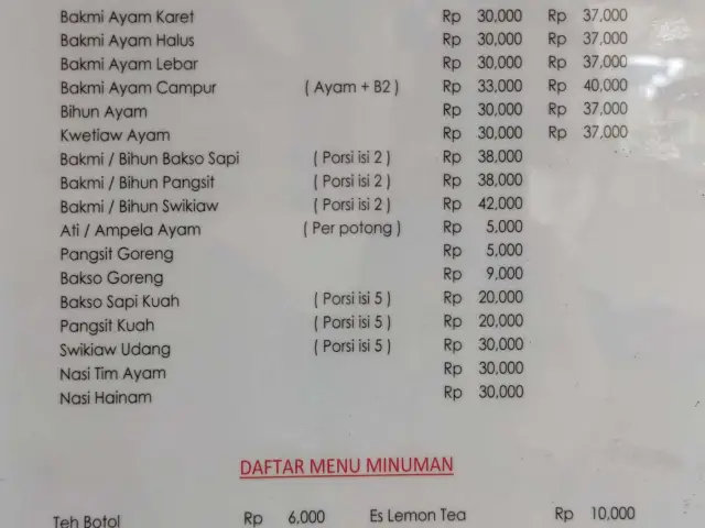 Gambar Makanan Bakmi Karet Surya 15