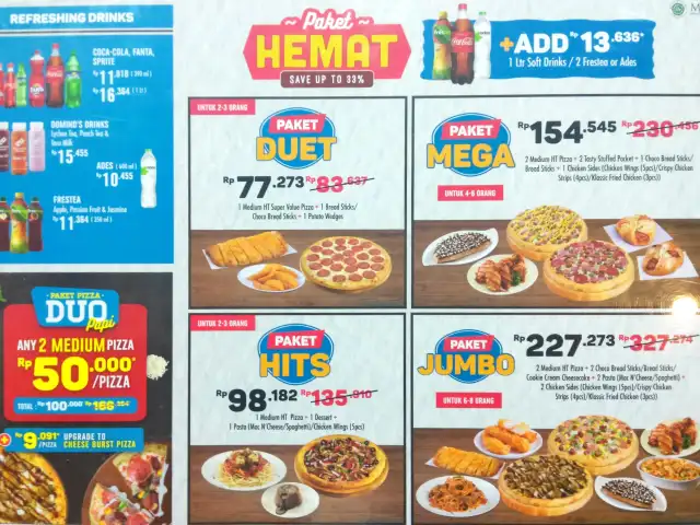 Gambar Makanan Domino's Pizza 2