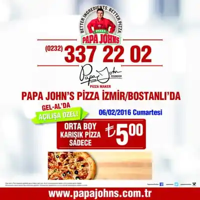Papa John&apos;s Pizza'nin yemek ve ambiyans fotoğrafları 3