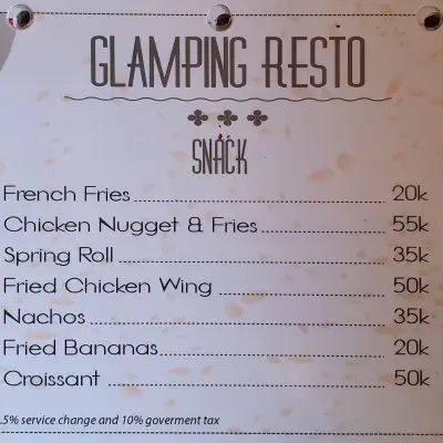 Glamping Resto