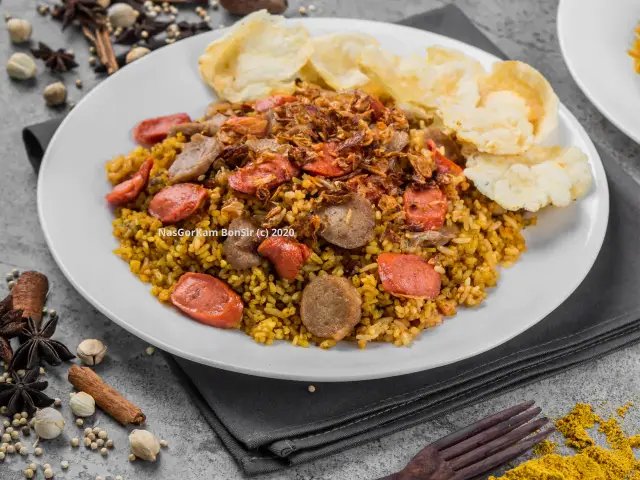 Gambar Makanan Nasi Goreng Kambing Kebon Sirih 1958 (Nasgorkam Bonsir 1958) 8