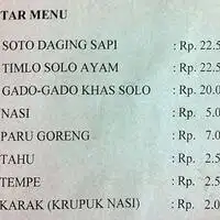 Gambar Makanan Soto Khas Solo "Mbak Niken" 1