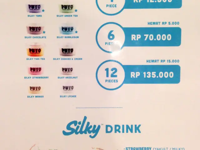 Gambar Makanan Puyo Silky Desserts 1