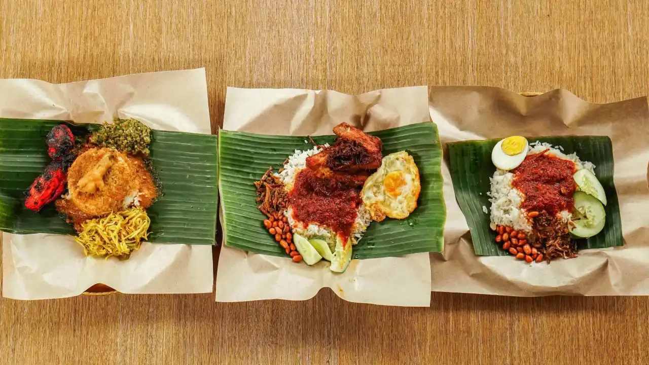 PokNor Nasi Kukus Daun Pisang