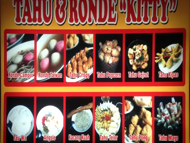 Gambar Makanan Tahu & Ronde Kitty 1