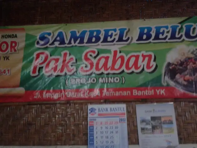 Gambar Makanan Sambel Welut Pak Sabar 6