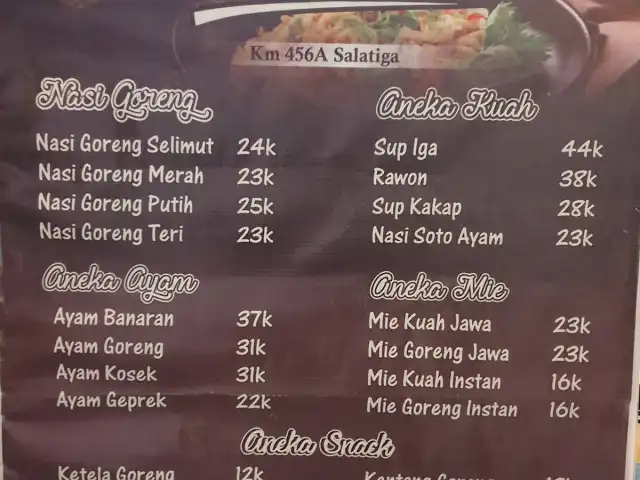 Gambar Makanan Banaran 9 Resto, Coffee and Tea, Rest Area Km. 456 A 2