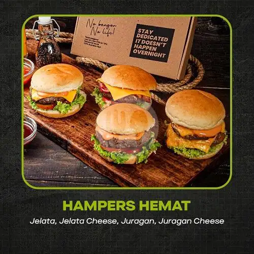 Gambar Makanan Burger Bangor Express, Padang Purus 6
