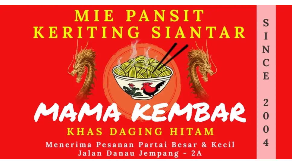 Mie Pansit Keriting Siantar Mama Kembar, Sambu Baru