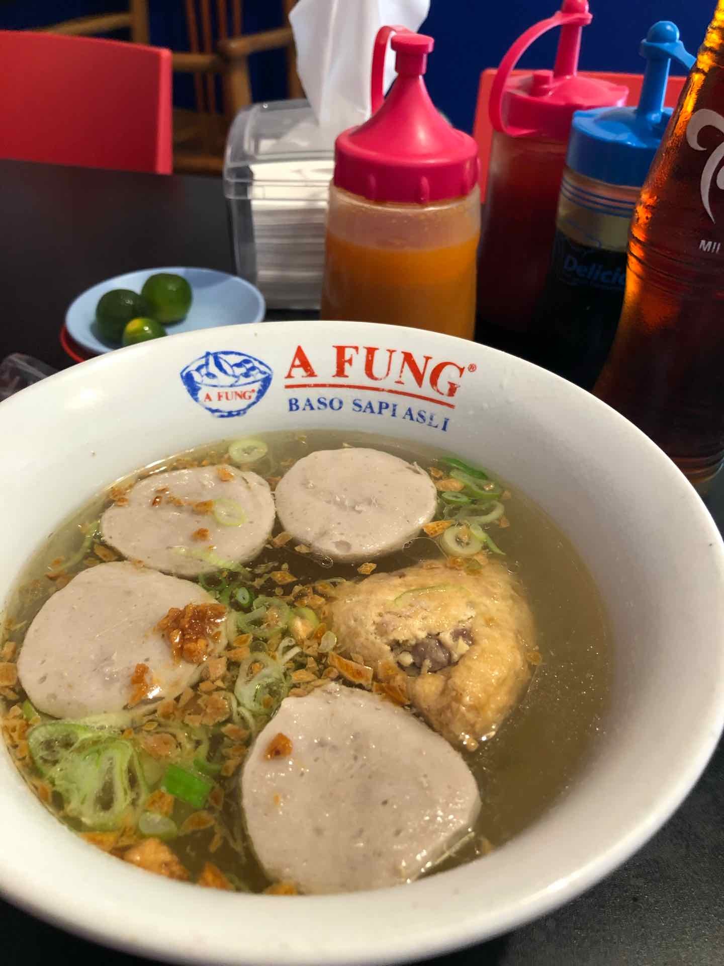 A Fung Baso Sapi Asli Terdekat Restoran Dan Tempat Makan Indonesia