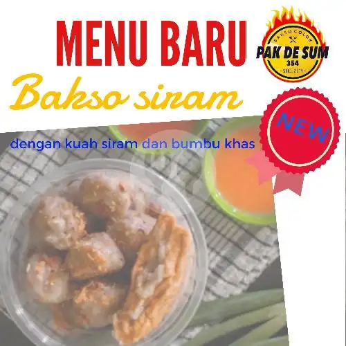 Gambar Makanan Bakso Colok Pak De Sum 2, Tj. Priok 10