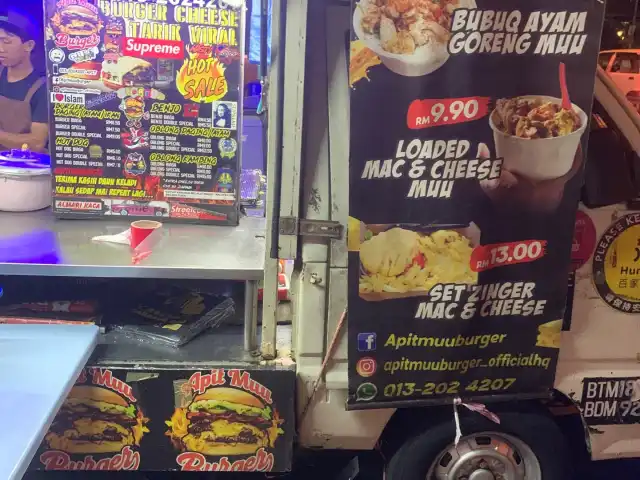 Apit Muu Burger Cheszyy Viral Food Photo 1