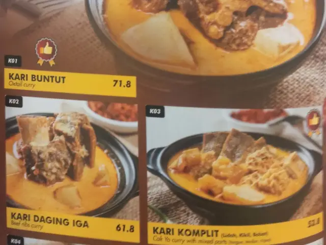 Gambar Makanan Chop Buntut Cak Yo 3