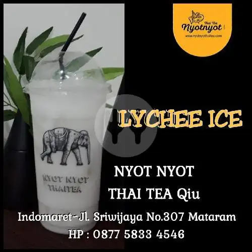 Gambar Makanan Nyot Nyot Thai Tea Qiu, Sriwijaya 17