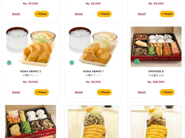 Gambar Makanan HokBen (Hoka Hoka Bento) Delivery 4
