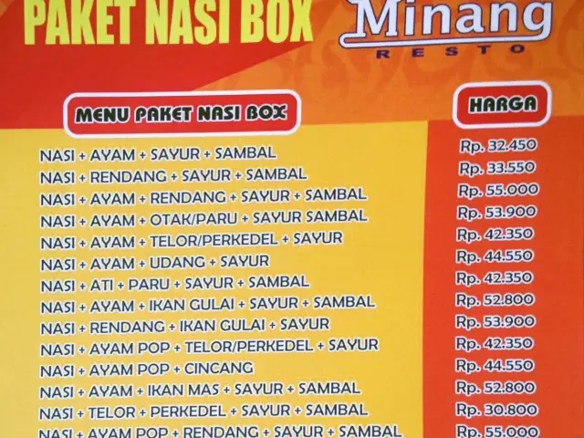 Gambar Makanan Minang Restaurant 1