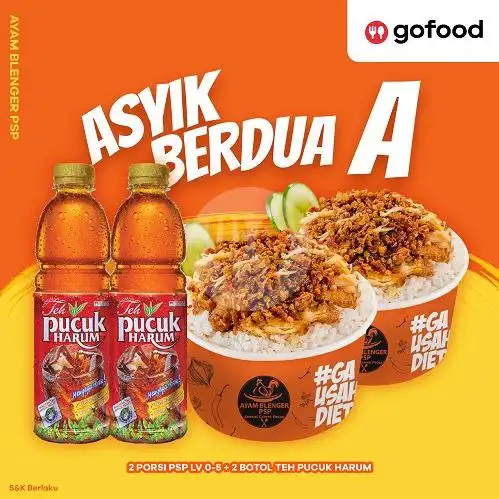 Gambar Makanan Ayam Blenger PSP, Taman Surya 3