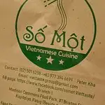 So Mot Vietnamese Cuisine Food Photo 3