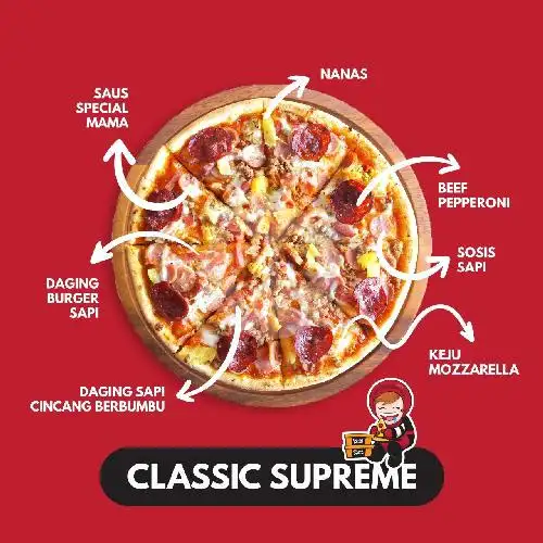 Gambar Makanan Kinan Pizza Mama, Bojonegoro Kota 18
