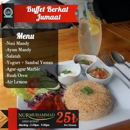 Nur Muhammad Lokantası'nin yemek ve ambiyans fotoğrafları 2
