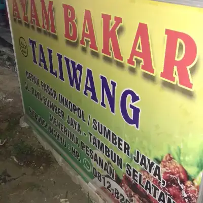 Ayam Bakar Taliwang Pasar Inkopol Sumber Jaya