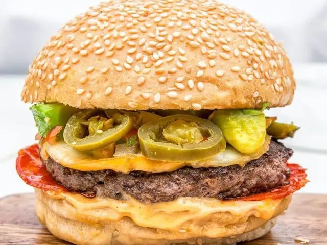 8 Cuts Burger Blends Food Photo 3