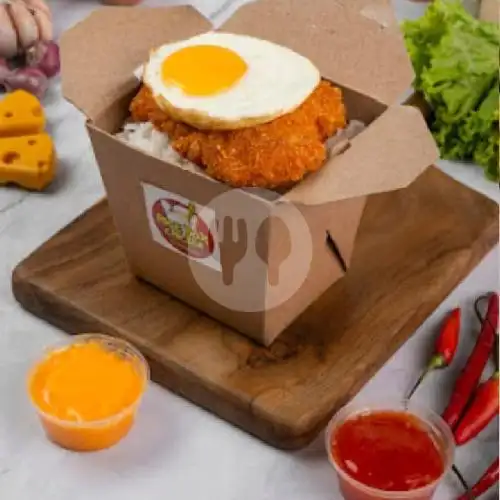 Gambar Makanan Rice Box Chicken By Dinda Snack, Cinere 3