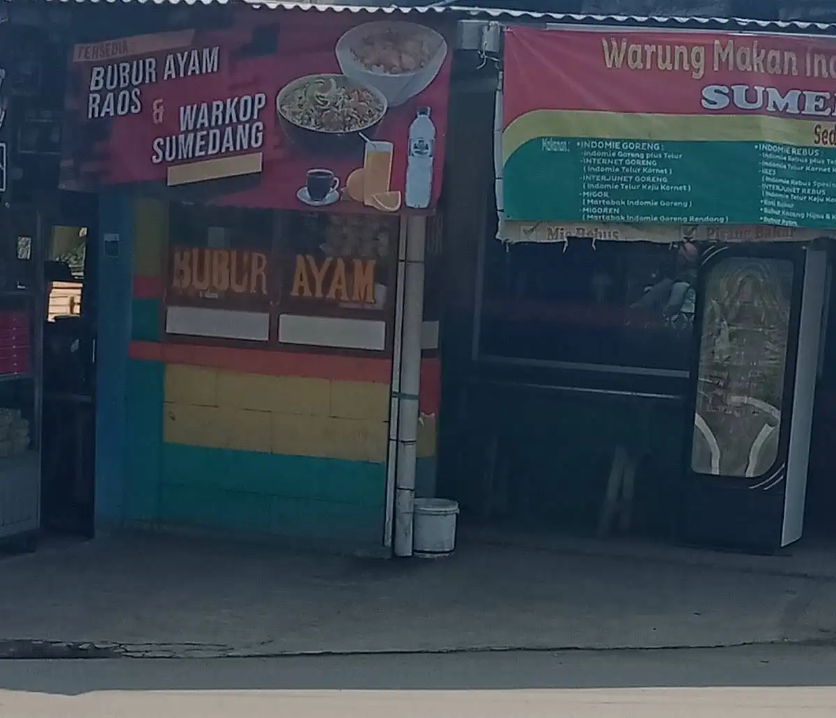 BUBUR AYAM RAOS WARKOP SUMEDANG