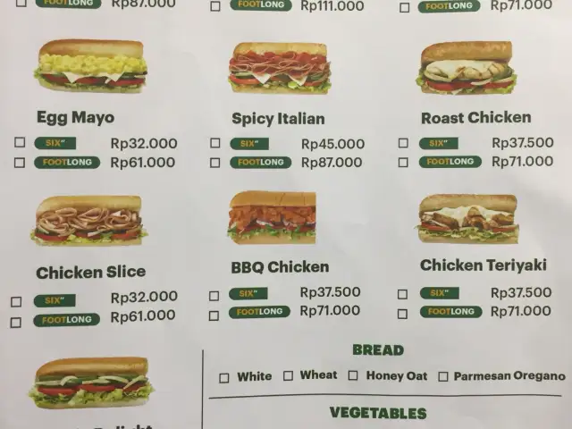 Gambar Makanan Subway 15