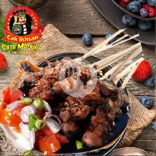 Gambar Makanan Sate Ayam Madura Cak Ikhsan, Kedoya Duri 11