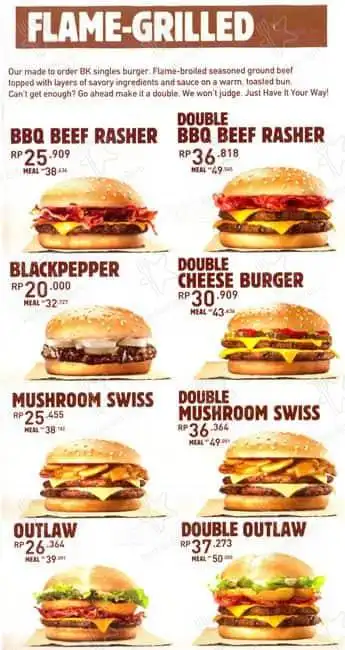 Gambar Makanan Burger King Kuningan city 4