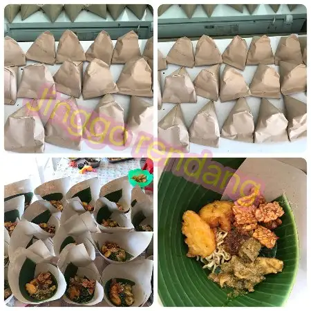 Gambar Makanan Nasi Jinggo Rendang 4