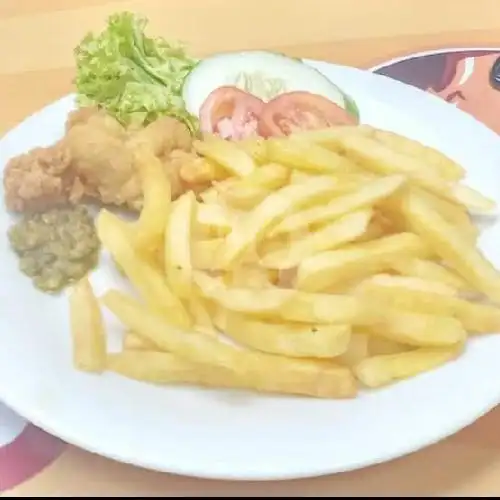 Gambar Makanan Ayam geprek Janda muda Cafe hera 16