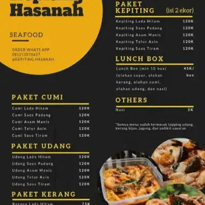 Kepiting hasanah