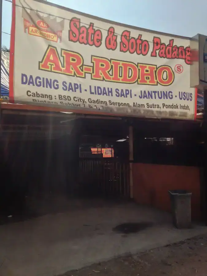 Sate & Soto Padang Ar Ridho