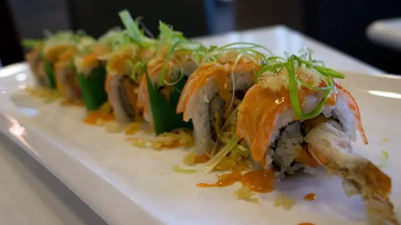 Dimsum vs. Sushi Food Photo 12