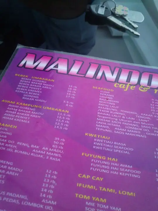 Gambar Makanan Malindo Cafe&Resto 12