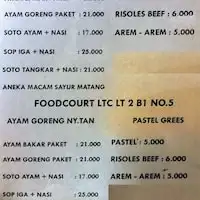 Gambar Makanan Ayam Goreng Ny. TAN 1