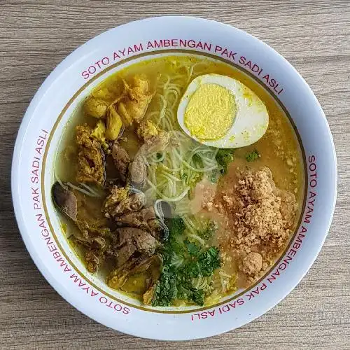 Gambar Makanan Soto Ayam Ambengan Pak Sadi (Asli), Taman Ratu 20