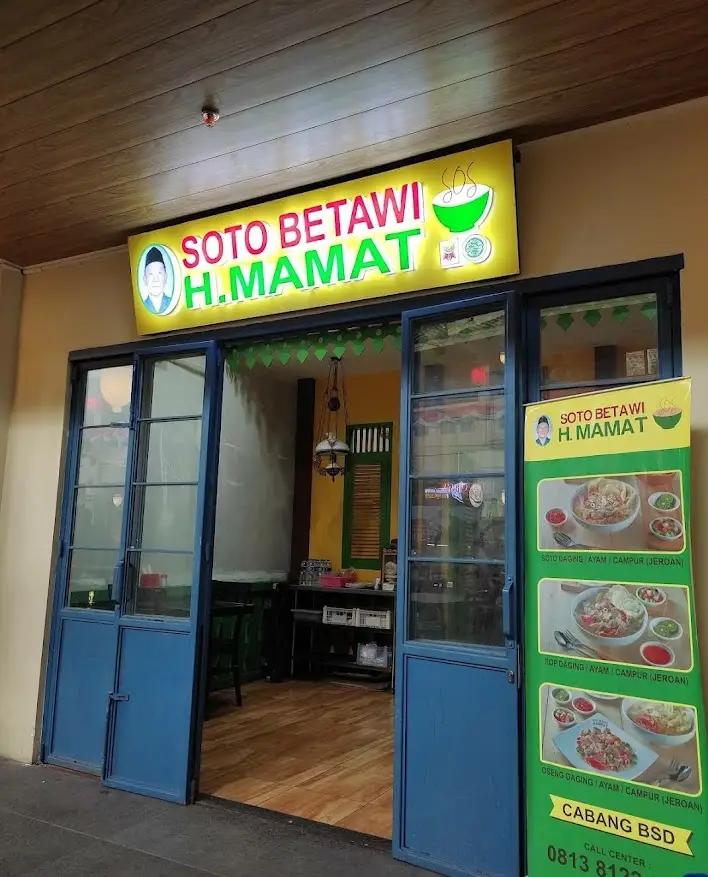 Soto Betawi H Mamat Glodok