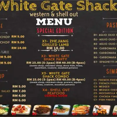 White Gate Shack-Western & shell out