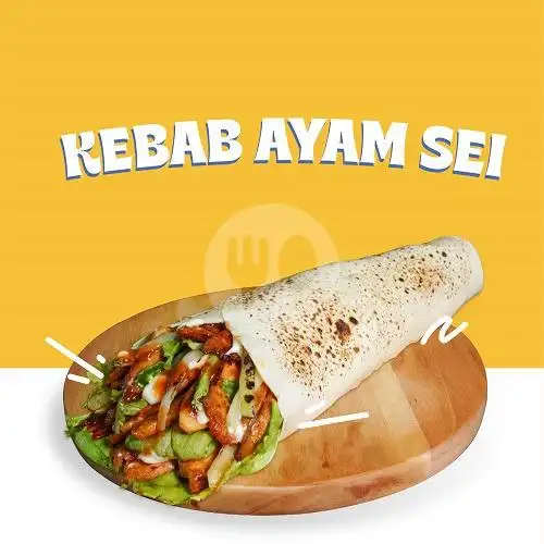 Gambar Makanan Kebab Container by Baba Rafi, SPBU RA Basuni 19