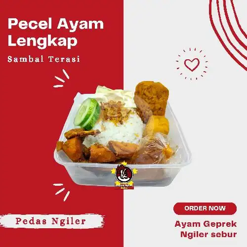 Gambar Makanan Ayam Geprek Ngiler Sebur, Budi Kemulyaan 10