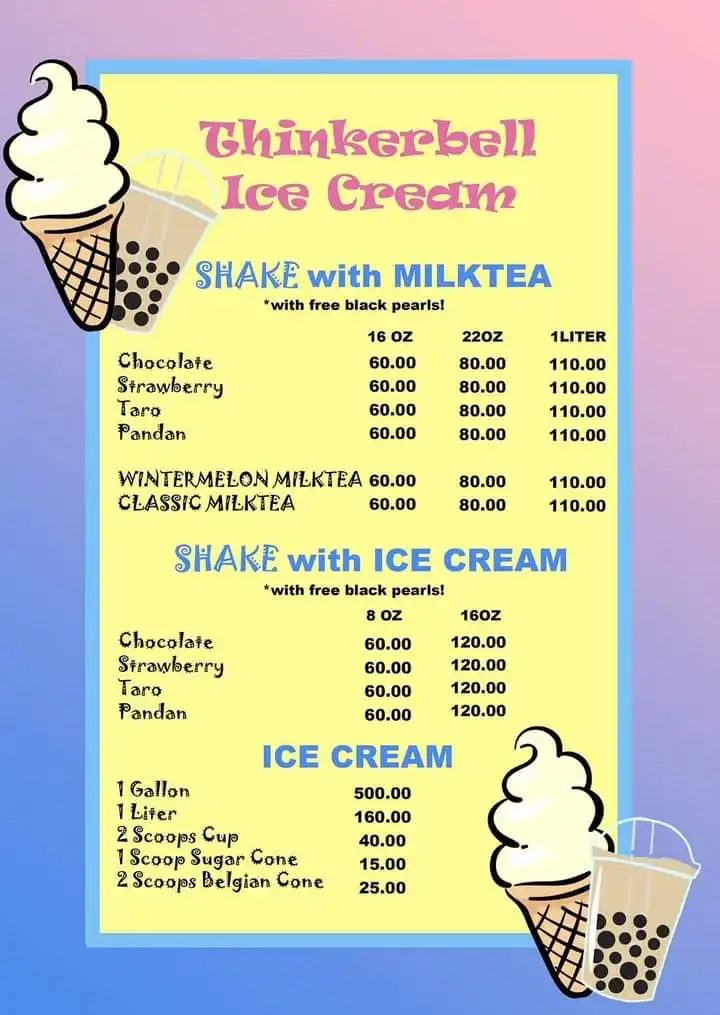 Thinkerbell Ice Cream Food Photo 1