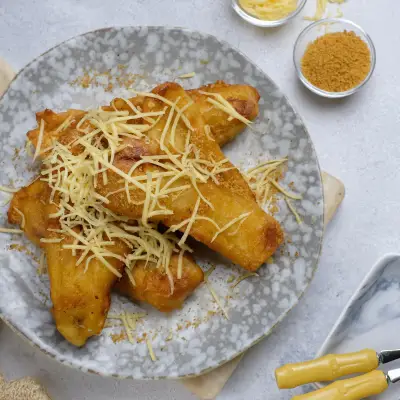 Pisang Goreng Cheese Padu