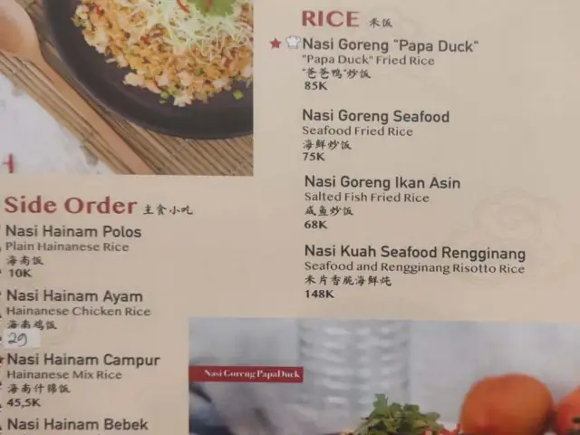 Gambar Makanan Papa Duck Chinese Food 6