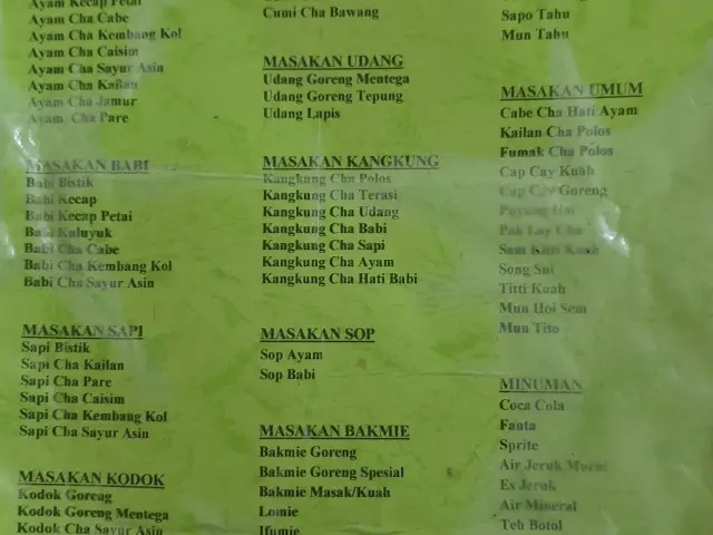 Gambar Makanan Restaurant Kalimantan Asli 1